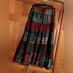Beautiful Boho Patchwork Skirt